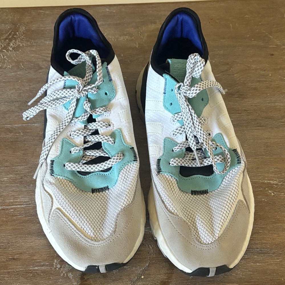 Adidas Nite Jogger Easy Mint Sneakers in size 12